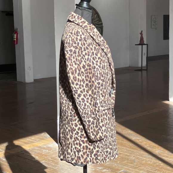 Zara leopard print coat - Picture 8 of 9